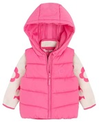 Komplet dla dziewczynki Cool Club r. 92 bluza polarowa pikowany bezrękawnik