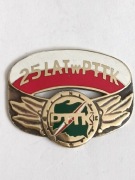 25-lat Członkostwa w PTTK- Polskim Towarzystwie Turystyczno Krajoznawcze.