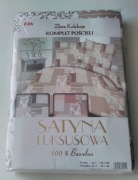 Komplet pościeli satynowej - Fan -