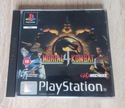 Mortal Kombat 4 (PS1 / PlayStation 1) PAL - komplet, instrukcja bdb-
