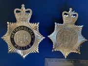 Odznaka ANGLIA na hełm bobbiego London Metropolitan Police