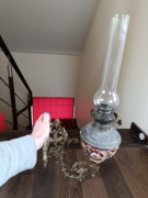 Wisząca lampa naftowa vintage