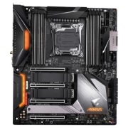Gigabyte X299X AORUS MASTER, ASUS Hyper M.2 x16 Card V2 (Na 4 dyski M2)