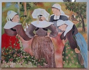 Obraz namalowany ręcznie 30 x 40