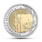 POLSKA MONETA 5 zł 2019 r. ZABYTKI FROMBORKA  UNC