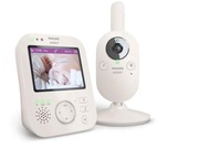 Philips Avent Niania elektroniczna video kołysanki lampka SCD891/26