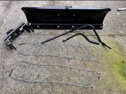 Pług do traktorka Mtd, Cub Cadet oraz łańcuchy oryginał 