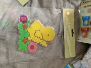 NAKLEJKA ŻELOWA SAMOPRZYLEPNA NA OKNO LUSTRO SZYBĘ ZAJĄC OZDOBA WIELKANOCNA