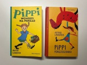 Pippi Pończoszanka i Pippi wchodzi na pokład Astrid Lindgren