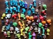 Figurki gumowe z Lidla Smerfy Star Wars 