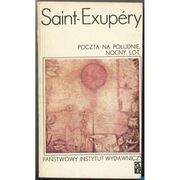 Poczta na południe Nocny lot - Exupery-Saint De Antoine