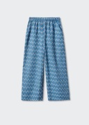 nowe luźne spodnie we wzorek kwiaty Mango Rozmiar 13-14 164