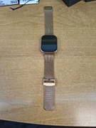 Smartwatch U.S. Polo Assn. – złoty, stalowa bransoleta mesh, elegancki 