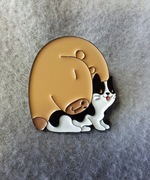 Przypinka metalowa pin