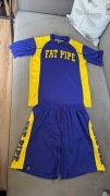 Zestaw sportowy Fat Pipe (koszulka+szorty), rozm. S–Unihokej/Trening