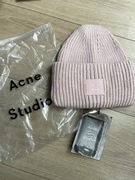 Czapka nowa Acne Studios pudrowy róż okazja!!