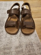 Sandały Męskie Skórzane Regulowane na Rzepy ze Skóry Bydlęcej 39-46 PanSzew