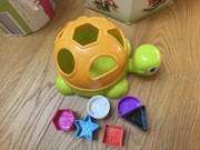 Żółw układanka z cyframi