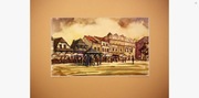 Kazimierz Dolny nad Wisłą  30x40cm akwarela