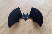 Wieszak nietoperz batman czarny komplet