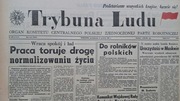 Trybuna Ludu z dnia 21 grudnia 1981 - pierwsze dni stanu wojennego