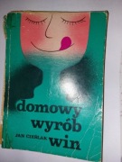 Stara książka Domowy wyrób win