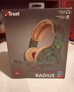 Trust  Radius GXT411C  Gaming Headset  słuchawki z mikrofonem do gier  
