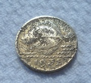 2. Wolne miasto Gdańsk Danzig WMG 5 fenigów pfennige 1932 KM# 151 Flądra