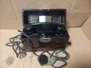 Telefon polowy TAJ-43 1956 r. aparat polowy radiostacja