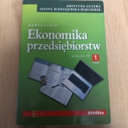 Ekonomika przedsiębiorstw wydanie II cz. 1