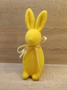 Zając Żółty Dekoracja na Wielkanoc 