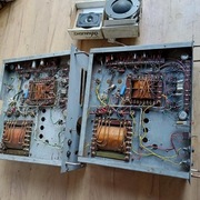 Wzmacniacz lampowy 4XL34 na kanał 2 x 100 Wat  Elektronika