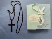 Naszyjnik z krzyżykiem ze stali nierdzewnej 