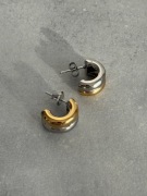 Dwukolorowe kolczyki Zezu