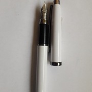 Pióro wieczne szkolne Cresco Classic białe