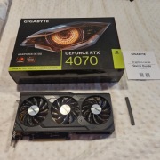 GIGABYTE GeForce RTX 4070 WINDFORCE 12 GB GDDR6X