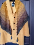 Przepiękna chusta na szydełku 