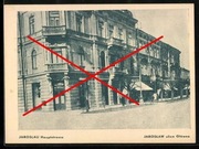 JAROSŁAW k. Przemyśl ul. Grunwaldzka Główna, Krakowska, Hauptstrasse