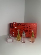 Zestaw miniaturowych perfum dior 4x 5ml