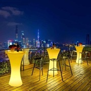 Stolik LED - 110 x 58 x 48 cm olor Life Lightning -  110 x 58 x 48 cm 