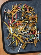 LEGO mix bronie broń miecz katana kusza włócznia 