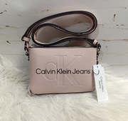 Calvin Klein Jeans Torebka Listonoszka Skórzana Premium Crossbody 