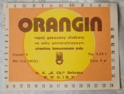 NAPOJE "PRL" ORANGIN-WWGiRP DEBRZNO-LIKWIDACJA KOLEKCJI