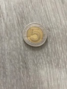 5zł 1994 stan menniczy destrukt UNIKAT!