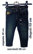 GUESS Spodnie jeans ciemnoniebieski rozmiar 104 cm