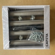 IKEA CAPTIA nóżki meblowe stal nierdzewna