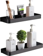 Bestdon półka prysznicowa regał bez wiercenia aluminiowy 2 szt. 