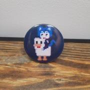 Przypinka KapalaSenpai Vtuber Pin 58mm