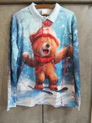 Koszulka męska r.S z kołnierzykiem 