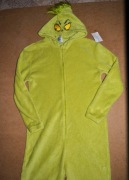 10^ The Grinch strój przebranie kombinezon 14/15 Lat_164/170 cm